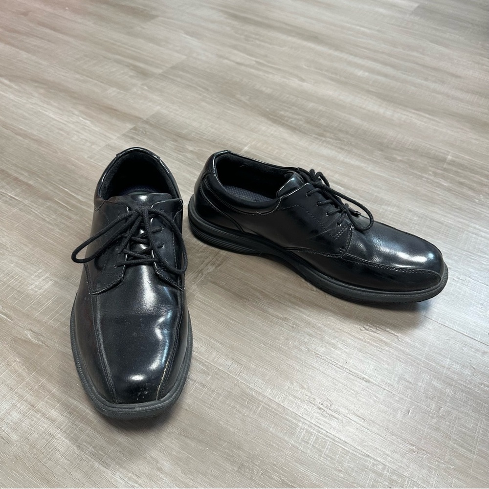 3/$12❤️ Men's Black Leather Dress Shoes